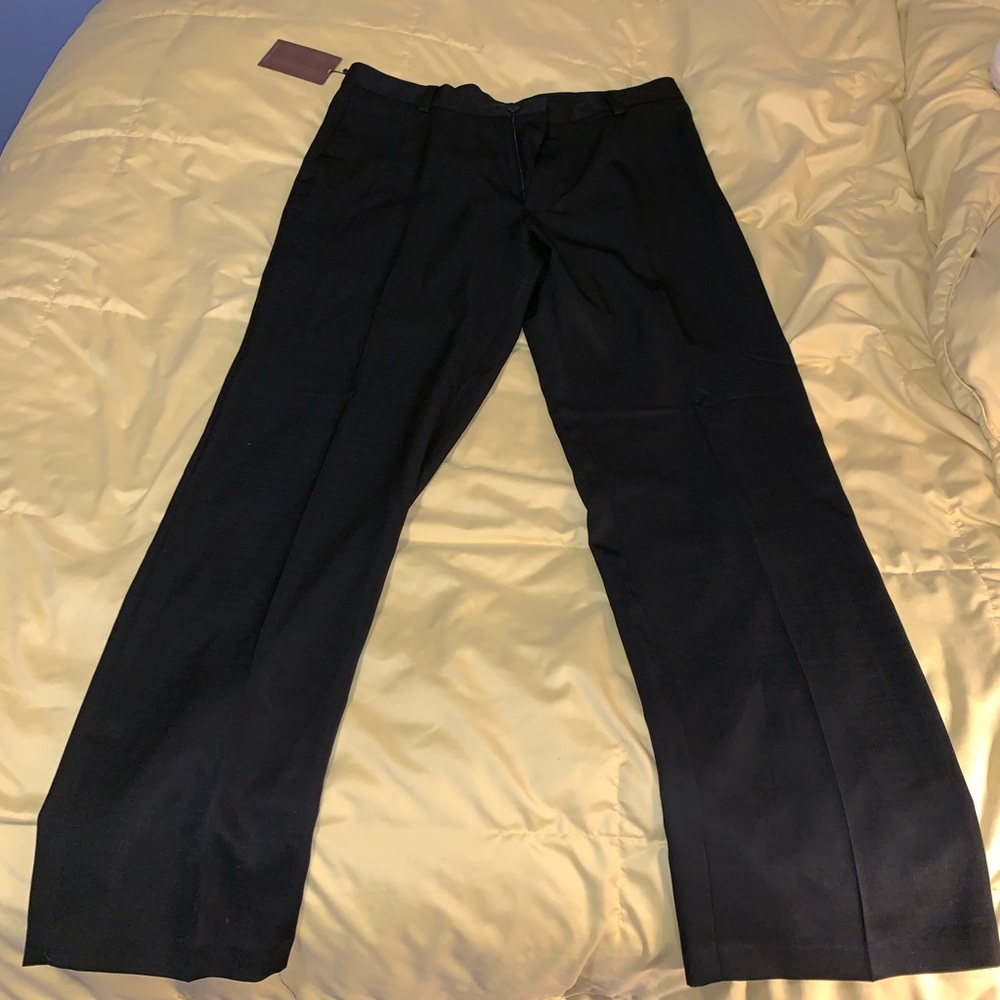 Men’s black dress pants